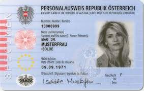 Kaufen Sie einen österreichisch Personalausweis